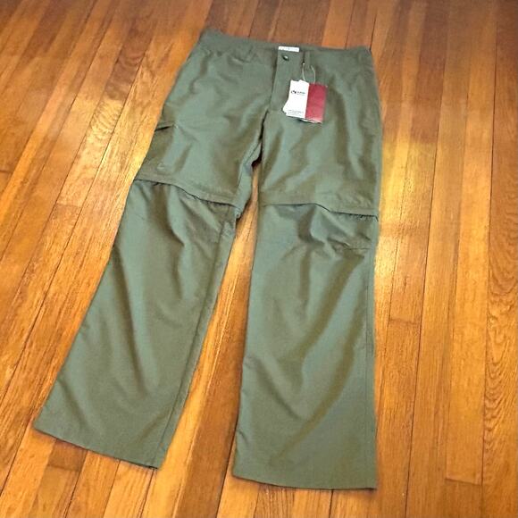 Gander Mountain Women's Convertible Pants Green Size 8 Outdoor Casual - Picture 3 of 14